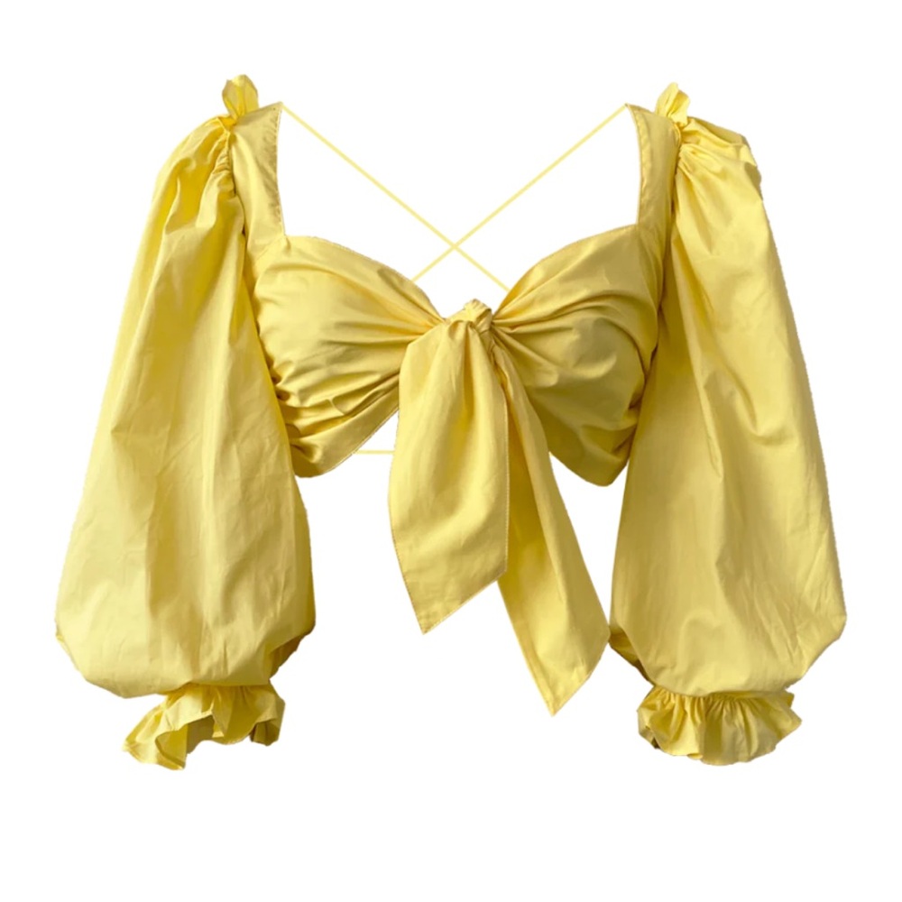 Allina Liu Idun top in Butter